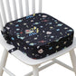Toddler Booster Seat for Dining Table, Portable Kids Booster Seat with Safety Buckles Portable Increasing Booster Cushion with Non-Slip Bottom