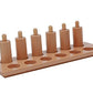 Adena Montessori Pressure Cylinders&nbsp; Sensorial Learning Material for Children Ages 3+
