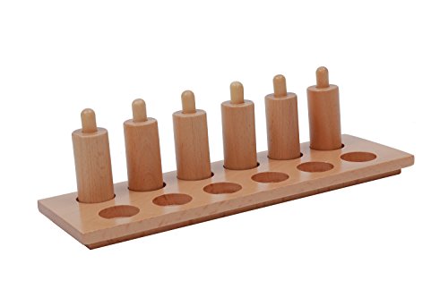 Adena Montessori Pressure Cylinders&nbsp; Sensorial Learning Material for Children Ages 3+