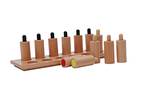 Adena Montessori Pressure Cylinders&nbsp; Sensorial Learning Material for Children Ages 3+
